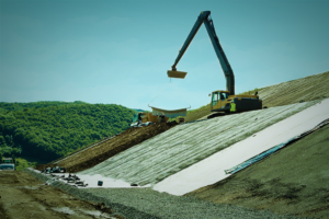 picture showing slope stabilization