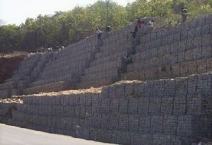 Image showing Slope Protection with Gabion