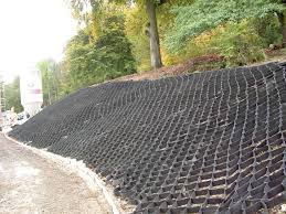 slope protection using geosynthetics