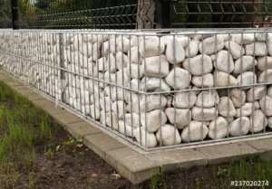 Picture showing Gabions Box