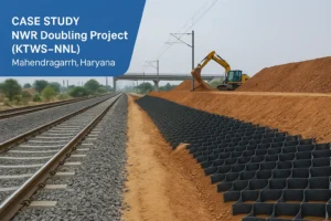 NWR Doubling Project, KTWS–NNL, Mahendragarh, Haryana
