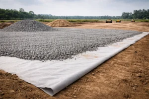 Geotextile Supply for Infrastructure Works in Medinipur