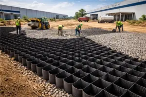 Industrial Park Ground Stabilization Using Geocell in Hosur, Tamil Nadu