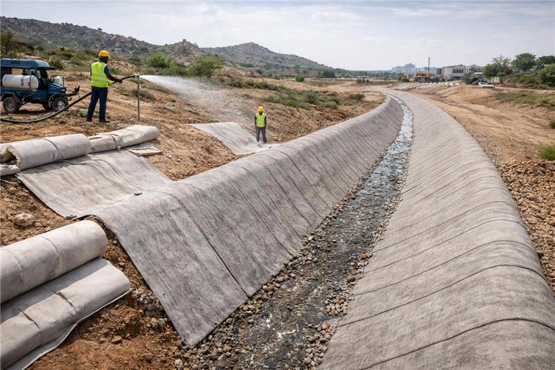 GCCM for Slope and Drainage Protection in Jaipur