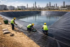 Industrial Containment Infrastructure Using HDPE Liner in Gujarat