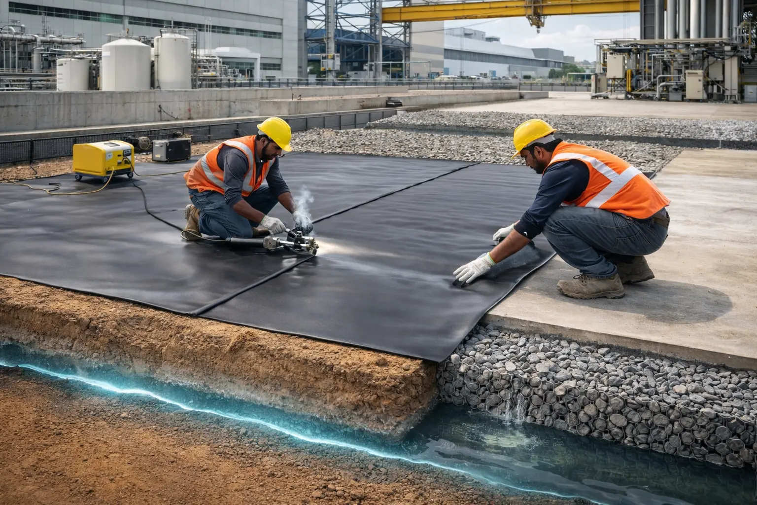 HDPE Liner for Industrial Infrastructure