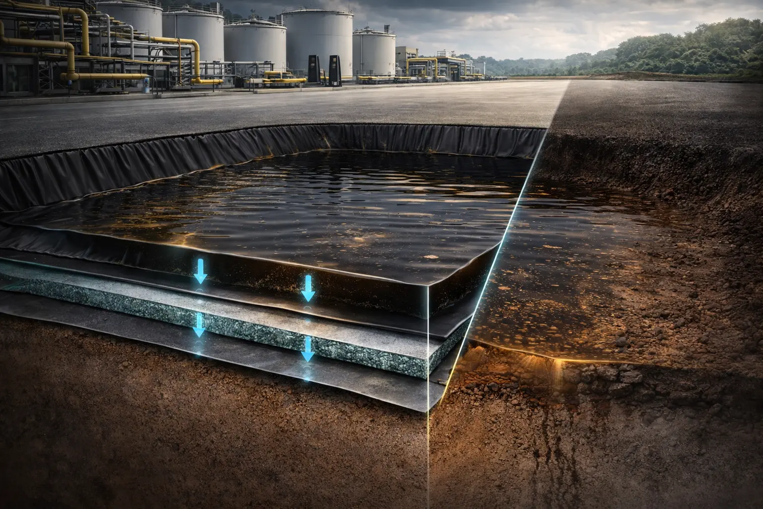 Oil Pit Containment System
